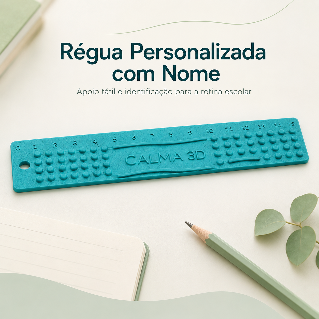 Kit Aprender & Focar 8 em 1 — Sensorial Escolar Calma 3D