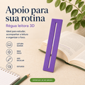 Régua Leitora 3D — Guia de Leitura para Foco, Concentração e Acompanhamento da Linha