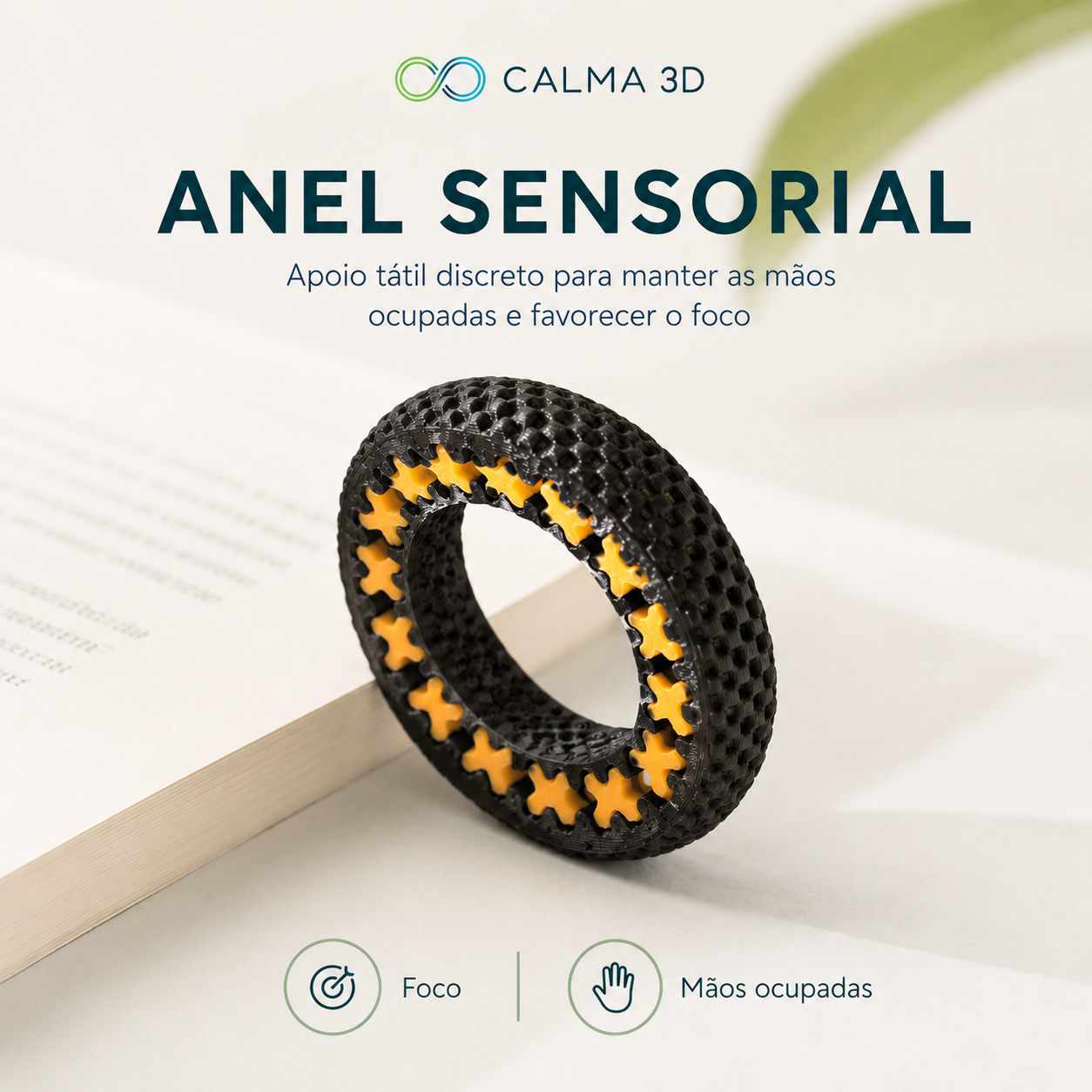 Kit Ansiedade Calma Agora 5 em 1 — Calma 3D