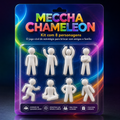 Meccha Chameleon – Jogo de Estratégia Viral com 8 Personagens para Família e Amigos