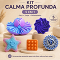 Kit Calma Profunda 5 em 1 | Objetos Sensoriais para Foco e Mãos Ocupadas