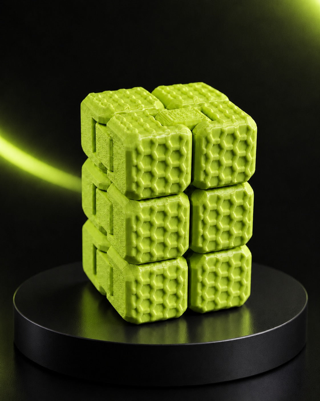 Cubo Infinito Sensorial Calma 3D