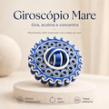 Giroscópio Mare 3D — Fidget Sensorial Giratório para Foco e Relaxamento