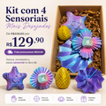 Kit Top 4 Sensoriais Mais Desejados — Calma 3D
