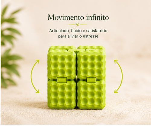 Cubo Infinito Sensorial Calma 3D