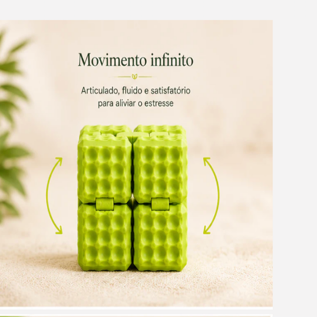 Cubo Infinito Sensorial Calma 3D