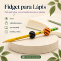 Fidget para Lápis 3D — Acessório Sensorial para Foco, Estímulo Tátil e Mãos Ocupadas