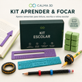 Kit Aprender & Focar 8 em 1 — Sensorial Escolar Calma 3D