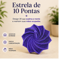 Estrela de 10 Pontas - Calma 3D