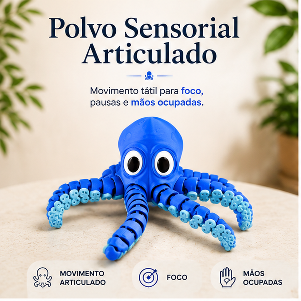 Polvo Sensorial Articulado Calma 3D