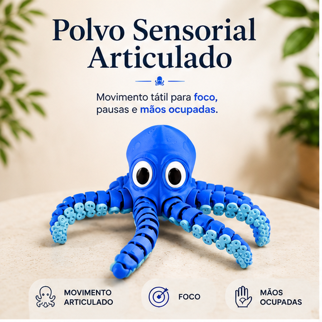Polvo Sensorial Articulado Calma 3D